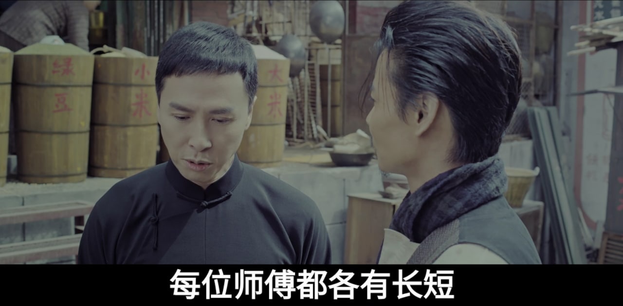 ip man said each master has his own strengths and weaknesses