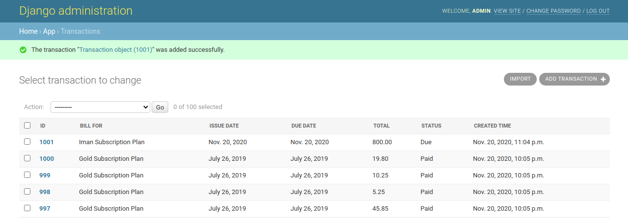 Import Data