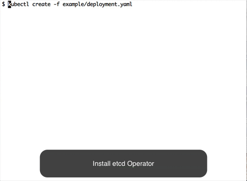 etcd Operator demo