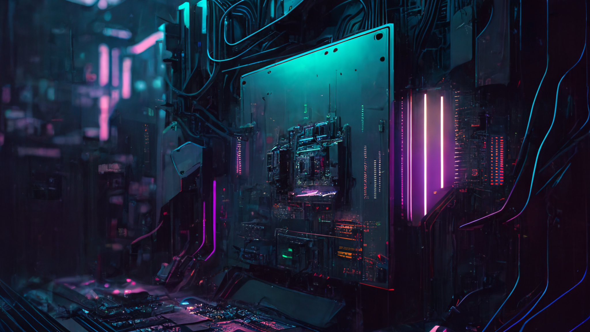 assets/cyberpunk_computer_motherboard_wall_7f6d2f.png