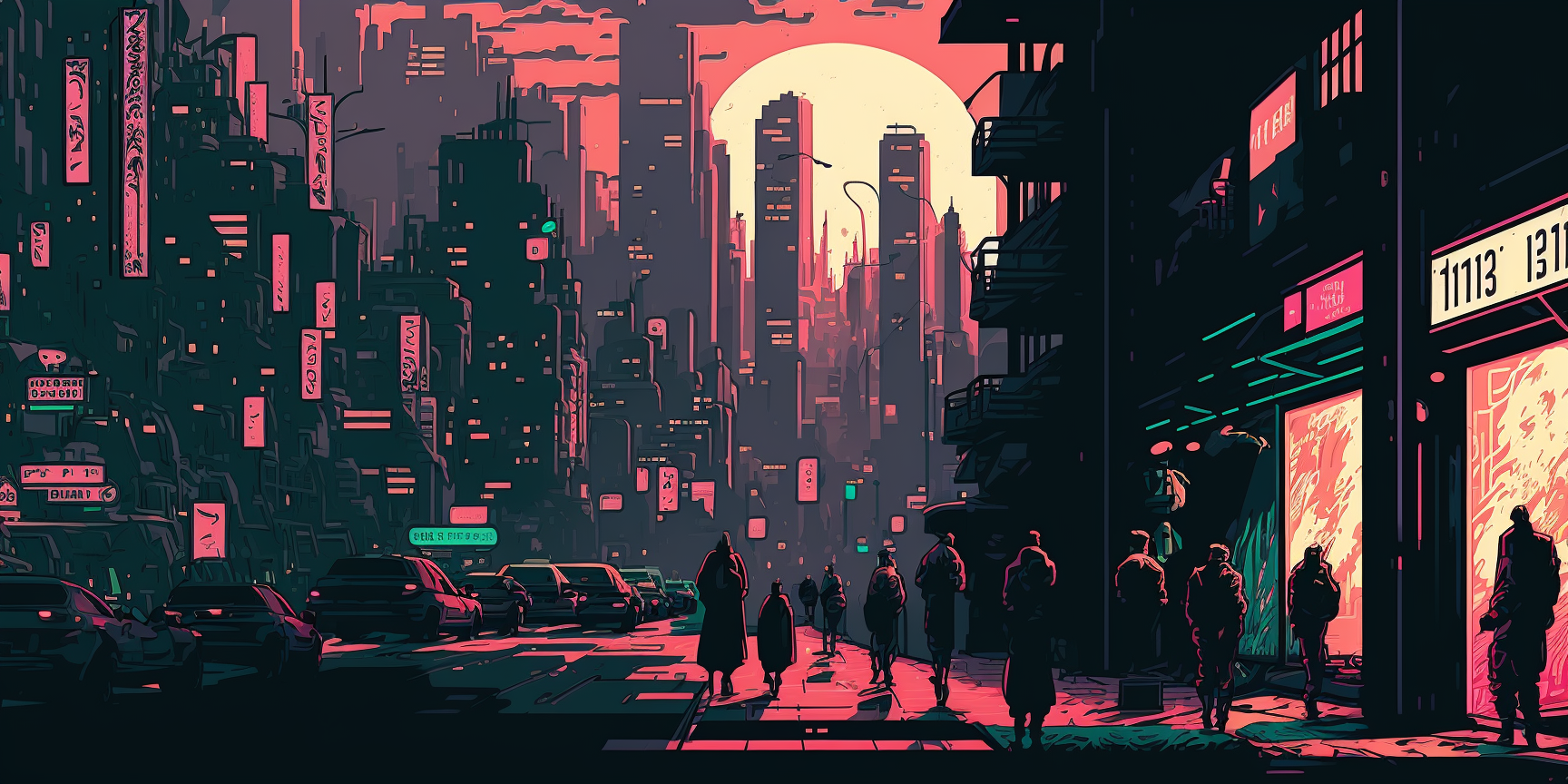 assets/cyberpunk_crowded_city_pixel_art_style_d3252a.png