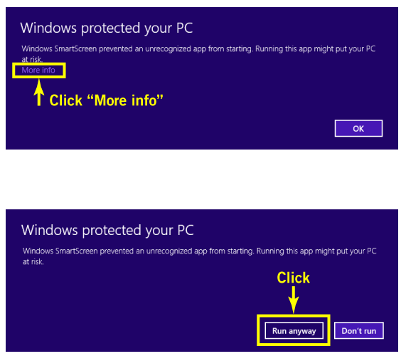 Getting past windows defender