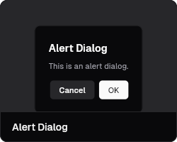 Alert Dialog